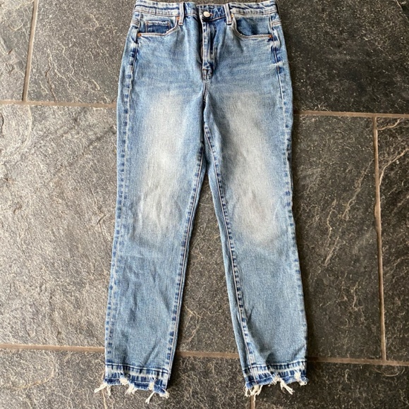 Blank NYC The Madison Crop High-Rise Light Wash Jean Women's Size 29 - Picture 2 of 11